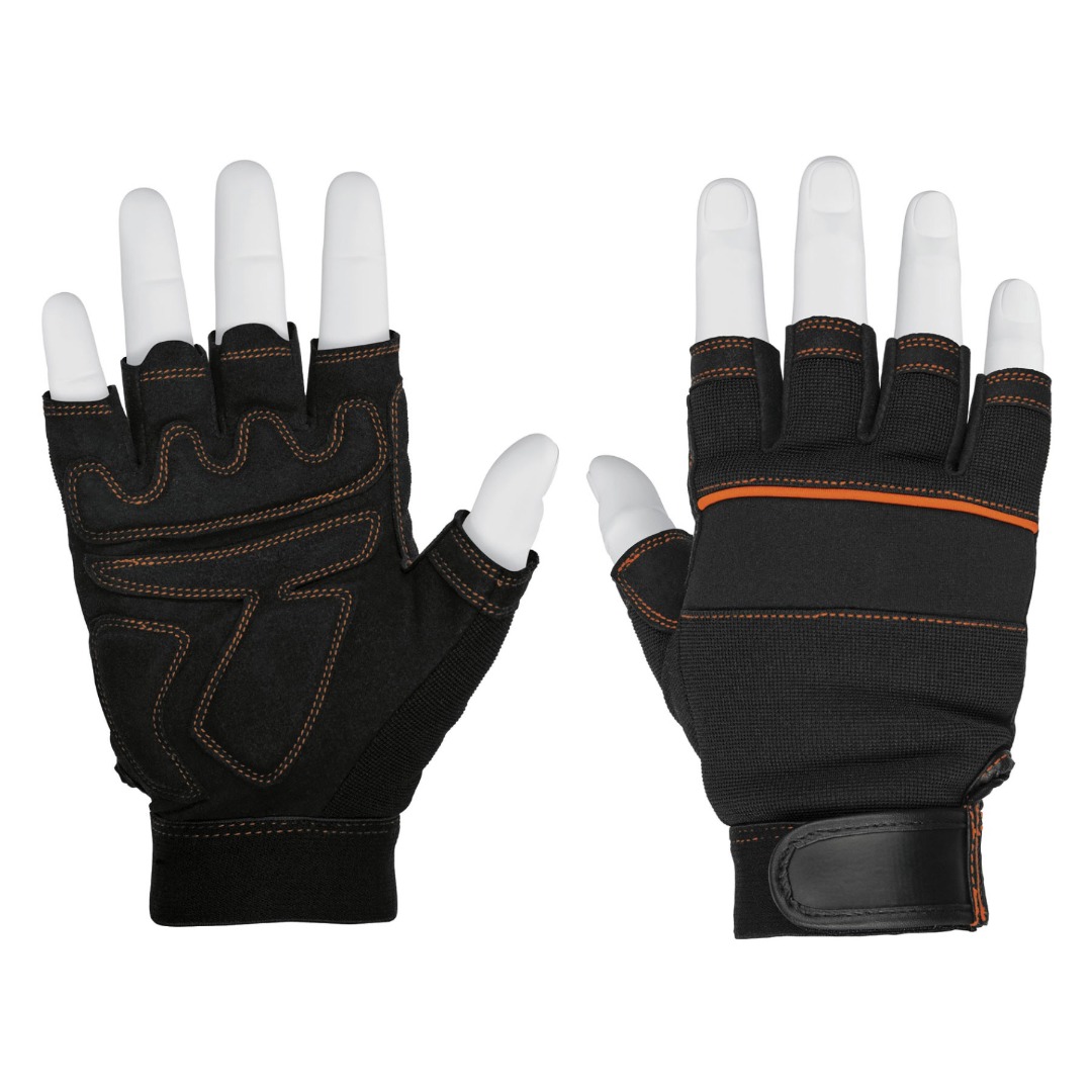Guante Mecanico 1/2Dedo Plama Truper GU-655