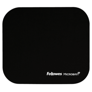 MOUSE PAD Fellowes® con protección de producto Microban® - Negro