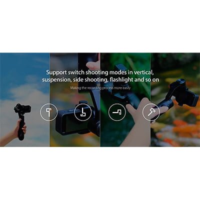 Xiaomi MI Action Camera Handheld Gimbal para Mijia Mini Action