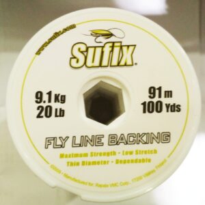 SET DE 2 TANZA SUFIX®PARA MOSCA 90MTS – 9.1KGS Color BLANCO