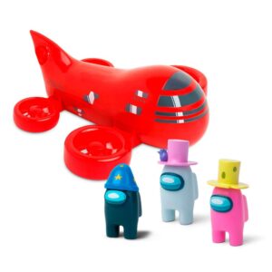 Playset de Aeronave Among Us + 3 Minifiguras