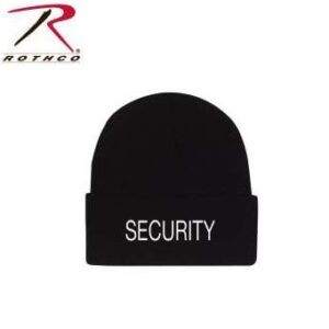 Gorro Tejido de Abrigo Rothco Bordado Security