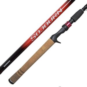 Caña Shimano de Baitcasting Sojourn 1 Tramo 2,13 mts 6-15 Lbs Grafito