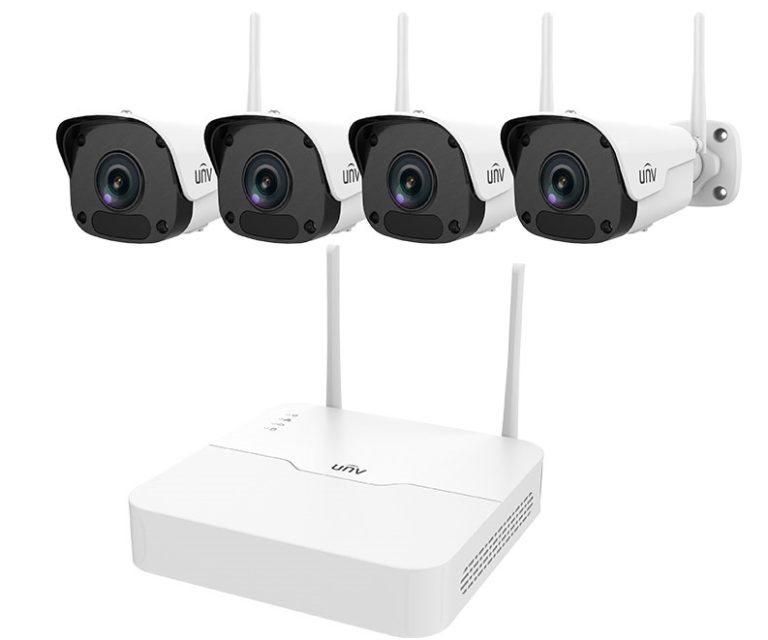 Kit 4 Camaras De Seguridad Wifi Uniview Alta Gamma • GoStore