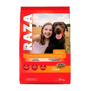 Alimento Raza Para Perros Adultos Sabor Carne  