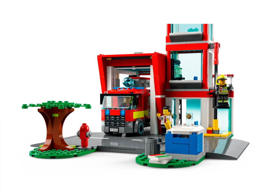 Estacion De De Bomberos Lego 540 Piezas GoStore