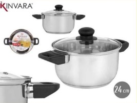Olla kinvara De Acero Inoxidable 24Cm