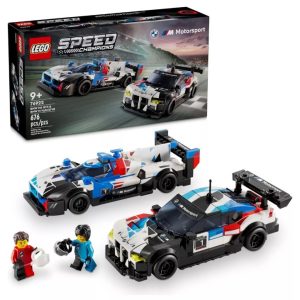 Set de Construccion Lego Speed Champions Autos Bmw M4 Gt3 Y Bmw M Hybrid V8 676 Piezas