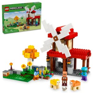 Set Lego Minecraft La Granja Del Molino 462 Piezas