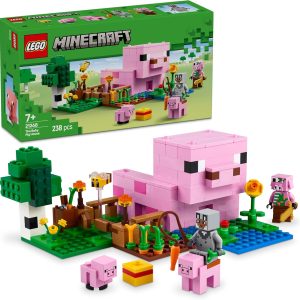 Set LEGO Minecraft La Casa-Cerdito Bebé 7+ 238 Piezas