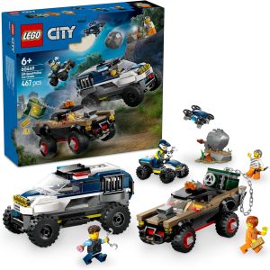 Set Lego City Persecucion Policial Todoterreno 6+ 467 Piezas