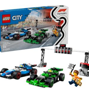Set LEGO City Parrilla De F1 Con Autos De Carreras 6+ 313 Piezas
