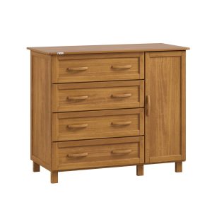 Cómoda Modelo Amazonas En Madera Pino Liotis Con Zapatera