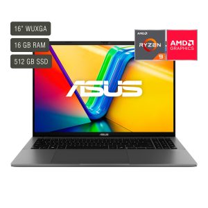 Notebook Asus Vivobook 16'' / Ryzen 9 / 16gb * 512gb / Win11