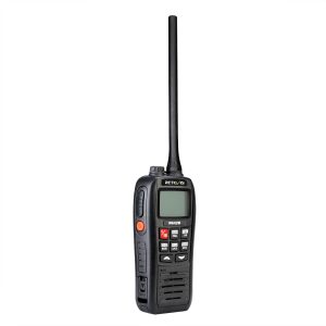 Radio Marino Retevis RA26 Vhf Frecuencia 156-163 Mhz Bateria 1500 Mah Carga Usb Alcance 11Km IP67