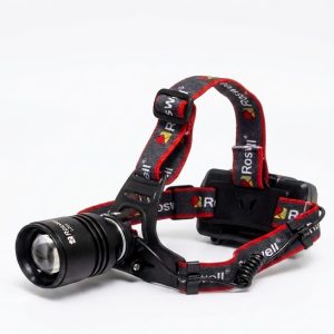 Linterna De Cabeza Roswell Minero Super Potente Led Laser 15W 800 Lm Recargable