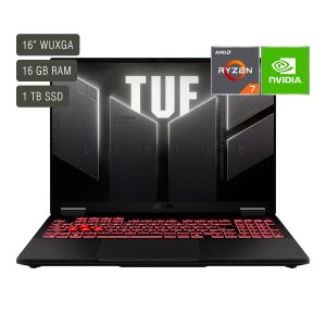Notebook Gamer Asus Tuf 16'' / Ryzen 7 / 16gb / 1tb / Win11 / Rtx5050
