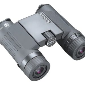 Binocular Bushnell Prime 10x25 Negro Con Tapa Opticas Integrado