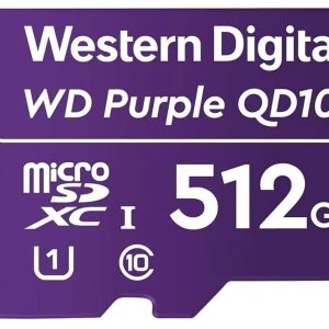 Memoria Microsd Western Digital 512GB Purple Qd101