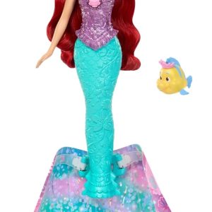 Muñeca Mattel Disney Princesa Ariel Transformable 2 En 1