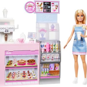 Muñeca Mattel Barbie Set De Juegos De Cafetería HXN94