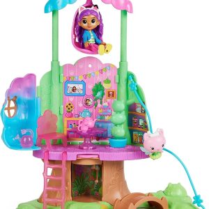 Set De Juego Gabby's Dollhouse Casa Del Árbol Con Accesorios