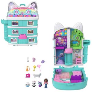 Set De Juego Polly Pocket Compacto Gabbys Dollhouse  JFV02