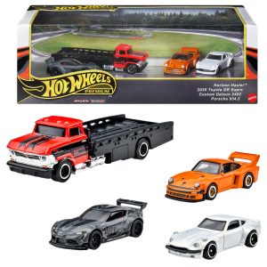Set Autos De Coleccion Mattel Hot Wheels Pack x 4 Autos Sorpresa