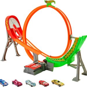 Pista De Carreras Mattel Hot Wheels Stunt Turbo
