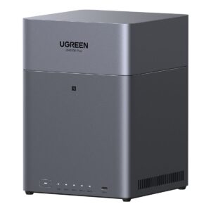 Nas Ugreen Dh4300 Plus 4 Bahías Con Cable Hdmi